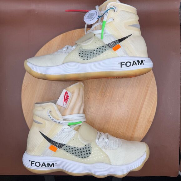Nike Off-White x Hyperdunk 2017 Flyknit The Ten (Box + Laces Included) Size 8.5 main image 4